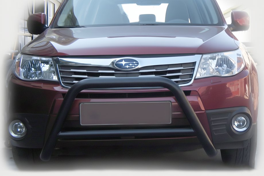 Subaru Forester 2008-2013 Bullbar WT005 Negru (Otel Inoxidabil) Image