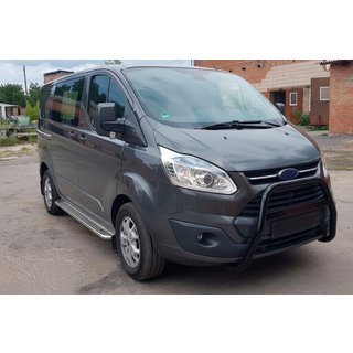 Bullbar WT006 Negru (Otel Inoxidabil) Ford Custom 2013-2022