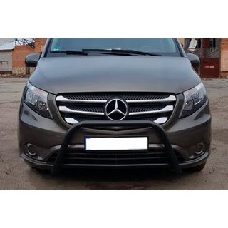 Bullbar WT006 Negru (Otel Inoxidabil) foto 3