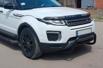 Range Rover Evoque 2012-2018 Bullbar WT005 Negru (Otel Inoxidabil) foto 2