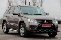 Suzuki Grand Vitara 2005-2017 Bullbar ST-WT-15 Negru (Otel Inoxidabil) foto 1