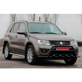 Bullbar ST-WT-15 Negru (Otel Inoxidabil) foto 1
