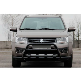 Bullbar ST-WT-15 Negru (Otel Inoxidabil) foto 2