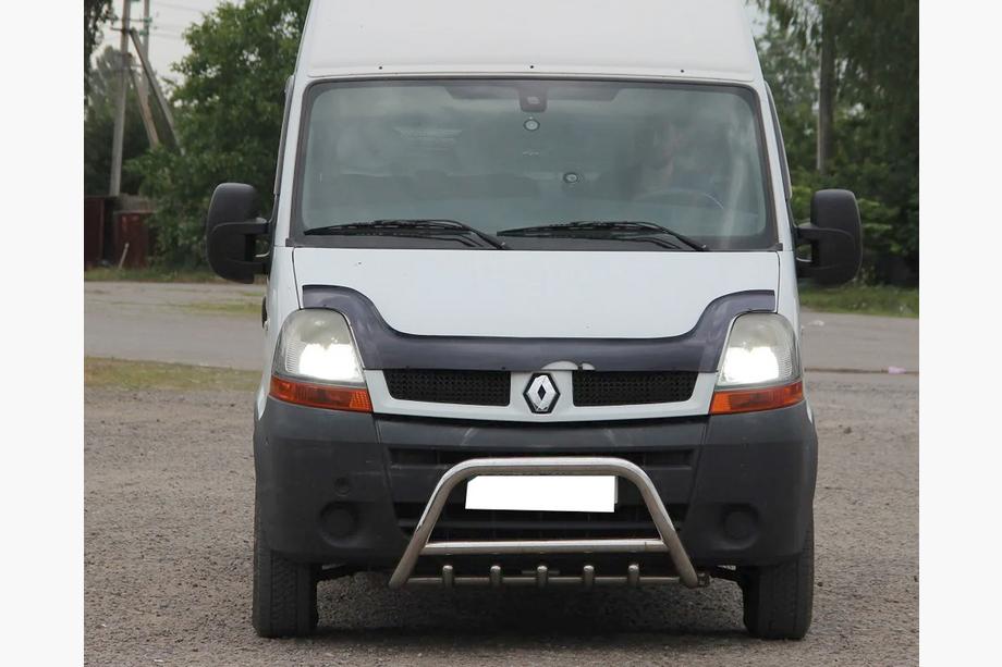 Renault Master 1998-2010 Bara frontala (inox) Image