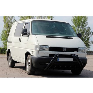 Bull bar Kelebek WT011 Black (inox) Volkswagen T4 Transporter 1990-2003 foto 2