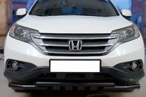 Honda CRV 2012-2016 Protectie Fata Shark Black (Otel Inoxidabil) foto 2