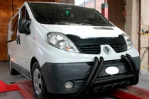 Renault Trafic 2001–2015 Bullbar F1-01 Negru (Otel Inoxidabil) foto 2