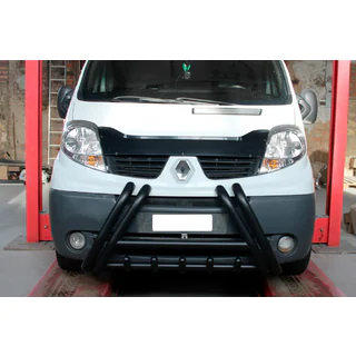 Bullbar F1-01 Negru (Otel Inoxidabil) foto 1