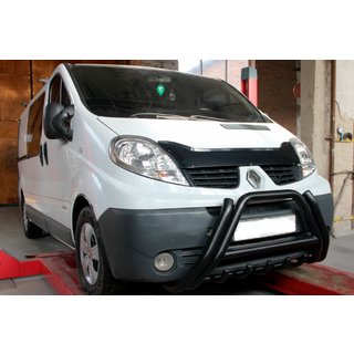 Bullbar F1-01 Negru (Otel Inoxidabil) Nissan Primastar 2002-2014 foto 2