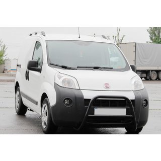 Bullbar WT006 Negru (Otel Inoxidabil) Fiat Fiorino/Qubo 2008-2024 foto 2
