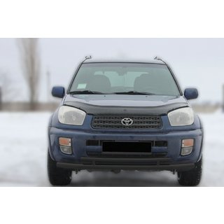 Protectie Fata ST014-1 Negru (Otel Inoxidabil) Toyota Rav 4 2001-2005 foto 1