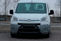 Peugeot Partner Tepee 2008-2018 Bullbar WT022 Negru (Otel Inoxidabil) foto 1