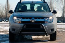 Renault Duster 2008–2017 Bullbar WT022 Negru (Otel Inoxidabil) foto 2