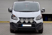Ford Custom 2013-2022 Bullbar WT022 Negru (Otel Inoxidabil) foto 2