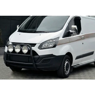 Bullbar WT022 Negru (Otel Inoxidabil) foto 3