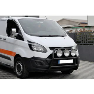 Bullbar WT022 Negru (Otel Inoxidabil) foto 1