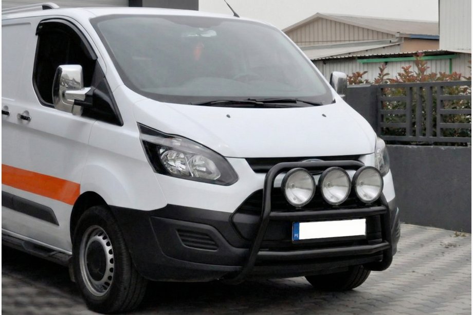 Ford Custom 2013-2022 Bullbar WT022 Negru (Otel Inoxidabil) Image