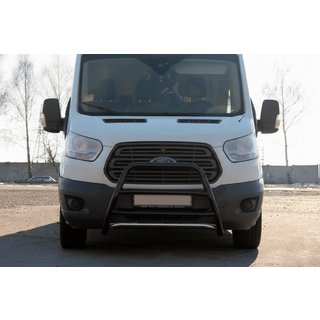 Bullbar WT022 Negru (Otel Inoxidabil) foto 3