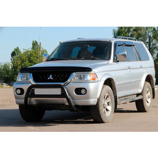 Bullbar WT022 Negru (Otel Inoxidabil) foto 3