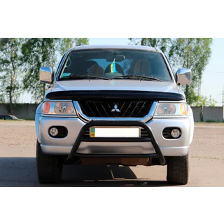 Bullbar WT022 Negru (Otel Inoxidabil) foto 1