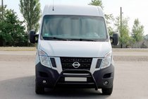 Renault Master 2011-2023 Bullbar WT022 Negru (Otel Inoxidabil) foto 1