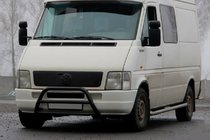Volkswagen LT 1995-2006 Bullbar WT022 Negru (Otel Inoxidabil) foto 1