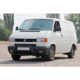 Bullbar WT022 Negru (Otel Inoxidabil) Volkswagen T4 Caravelle/Multivan 1990–2003 foto 3