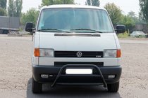Volkswagen T4 Transporter 1990-2003 Bullbar WT022 Negru (Otel Inoxidabil) foto 1