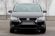 Volkswagen Touran 2003-2010 Bullbar WT022 Negru (Otel Inoxidabil) foto 2
