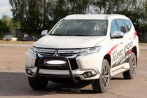Mitsubishi Pajero Sport 2015- Bullbar WT022 Negru (Otel Inoxidabil) foto 3