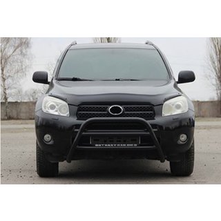 Bullbar WT022 Negru (Otel Inoxidabil) Toyota Rav 4 2006-2013 foto 3