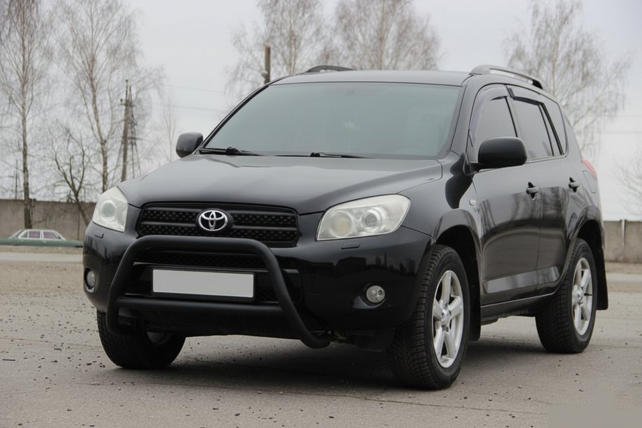 Toyota Rav 4 2006-2013 Bullbar WT022 Negru (Otel Inoxidabil) Image