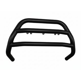 Bullbar jos WT017 Negru (inox)