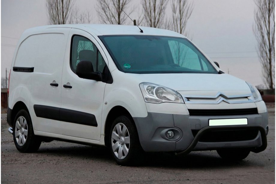 Citroen Berlingo 2008-2018 Bull Bar WT007 Negru (Otel Inoxidabil) Image