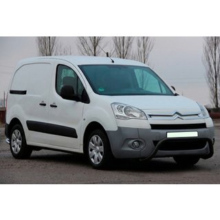 Bull Bar WT007 Negru (Otel Inoxidabil) Peugeot Partner Tepee 2008-2018 foto 1