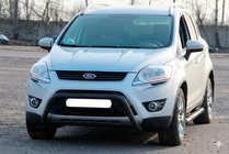 Ford Kuga 2008-2013 Bull Bar WT007 Negru (Otel Inoxidabil) foto 3