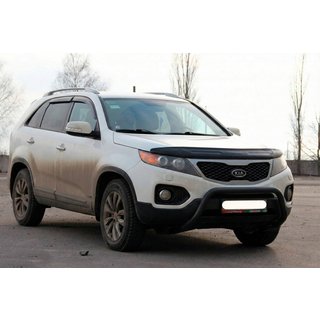 Bull Bar WT007 Negru (Otel Inoxidabil) Kia Sorento II XM 2009-2014 foto 3