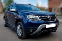 Renault Duster 2008–2017 Bullbar ST011 Negru (Otel Inoxidabil) foto 2
