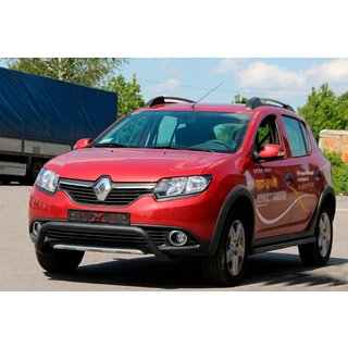 Bara Fata WT007 Negru (Otel Inoxidabil) Dacia Sandero 2013-2020 foto 2