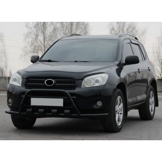 Bullbar WT-ST15 Negru (Otel Inoxidabil) Toyota Rav 4 2006-2013 foto 2