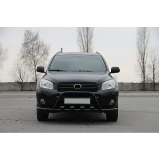 Bullbar WT-ST15 Negru (Otel Inoxidabil) Toyota Rav 4 2006-2013 foto 3