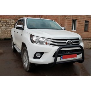 Bullbar WT007 Negru (Otel Inoxidabil) foto 2