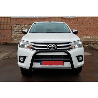 Bullbar WT007 Negru (Otel Inoxidabil) foto 3