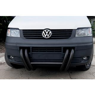 Bullbar ST006-03 Grila Black (Otel Inoxidabil) Volkswagen T5 Transporter 2003-2010 foto 3
