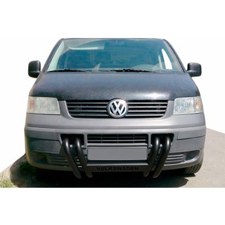 Bullbar ST006-04 Grila Black (Otel Inoxidabil) Volkswagen T5 Transporter 2003-2010 foto 1
