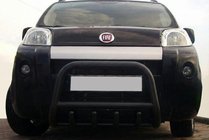 Citroen Nemo 2007-2017 Bara Fata QT006 Negru (Otel Inoxidabil) foto 2