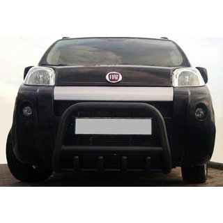 Bullbar QT006 Negru (Otel Inoxidabil) Peugeot Bipper 2008-2017 foto 1