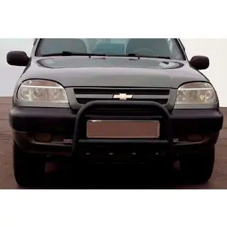 Bullbar QT006 Negru (Otel Inoxidabil)