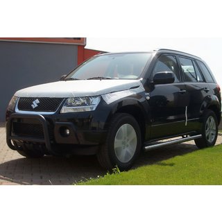 Bull Bar QT006 Negru (Otel Inoxidabil) Suzuki Grand Vitara 2005-2017