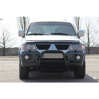 Bullbar QT006 Negru (Otel Inoxidabil) foto 1